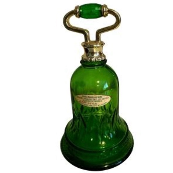 Avon Other - Vintage Avon Emerald Green Glass with Gold